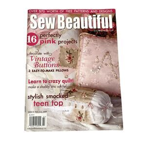 Sew Beautiful Magazine Jan-Feb 2009 122 Martha Pullen Girls Smocking Patterns